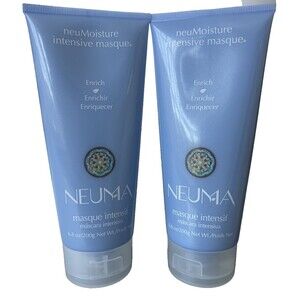 Neuma Lot of 2 Pieces - neuMoisture Intensive Hair Masque Mask 6.8 oz NEW Sealed